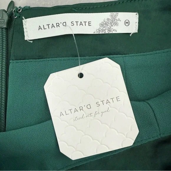 Women’s Altar’d State Slit Mini Skirt Medium - Picture 12 of 16